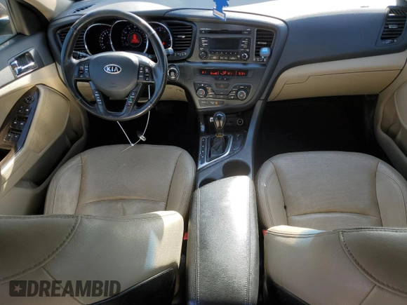 2012 Kia Optima EX with VIN 5XXGN4A77CG083612, listed as a Copart auction lot 52827145 with 143,790 mi miles and Salvage Title. Bid and sale history available at carsss.com. Image 8.