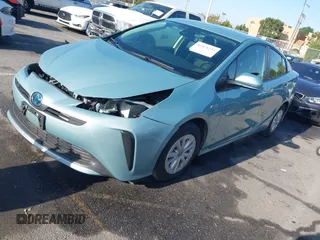 2022 Toyota Prius L Eco with VIN JTDKAMFU8N3188831, listed as a IAAI auction lot 42021222 with 39,629 mi miles and . Bid and sale history available at DreamBid. Image 18.