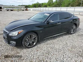 2017 Infiniti Q70 3.7 z VIN JN1BY1PRXHM210429, wystawiony jako Copart lot #53617085 z przebiegiem 90 193 mil mil oraz Szkoda całkowita • Salvage title. Historia ofert i sprzedaży dostępna na DreamBid. Obrazek 1.