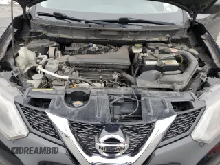 2016 Nissan Rogue SV with VIN KNMAT2MVXGP666538, listed as a Copart auction lot 45104455 with 101,104 mi miles and Salvage Title. Bid and sale history available at DreamBid. Image 12.