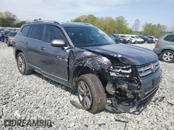 2018 Volkswagen Atlas SEL z VIN 1V2SR2CA4JC583122, wystawiony jako Copart lot #52748205 z przebiegiem 86 071 mil mil oraz Szkoda całkowita • Salvage title. Historia ofert i sprzedaży dostępna na DreamBid. Obrazek 4.