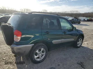 2003 Toyota RAV4 with VIN JTEGH20V430090445, listed as a Copart auction lot 49053285 with 194,824 mi miles and Salvage Title. Bid and sale history available at carsss.com. Image 3.