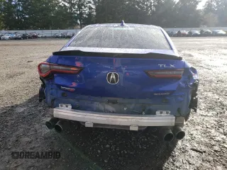 2023 Acura TLX Type S with VIN 19UUB7F06PA001753, listed as a Copart auction lot 48762215 with 30,879 mi miles and Salvage Title. Bid and sale history available at carsss.com. Image 6.