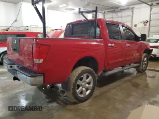 2012 Nissan Titan SV with VIN 1N6BA0EC6CN321585, listed as a Copart auction lot 80860004 with 141,092 mi miles and Salvage Title. Bid and sale history available at carsss.com. Image 3.