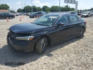 2022 Honda Civic Touring with VIN 2HGFE1F93NH300739, listed as a Copart auction lot 61732155 with 159,208 mi miles and Salvage title. Bid and sale history available at DreamBid. Image 1.