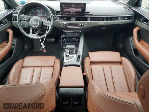 2020 Audi A4 Premium with VIN WAUDNAF45LA044798, listed as a Copart auction lot 49611405 with 35,677 mi miles and Non repairable. Bid and sale history available at DreamBid. Image 8.