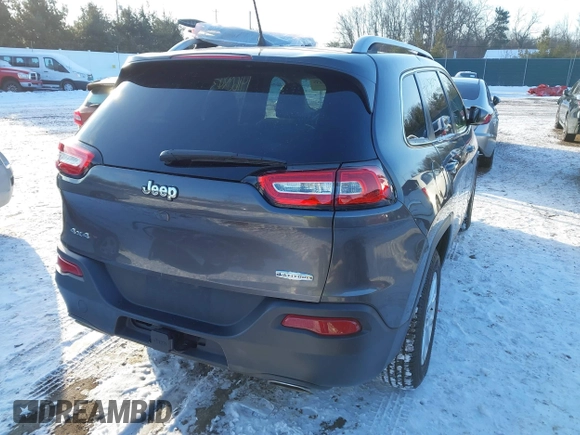 2018 Jeep Cherokee Latitude Plus with VIN 1C4PJMLX9JD501751, listed as a IAAI auction lot 41608437 with 117,928 mi miles and . Bid and sale history available at DreamBid. Image 4.