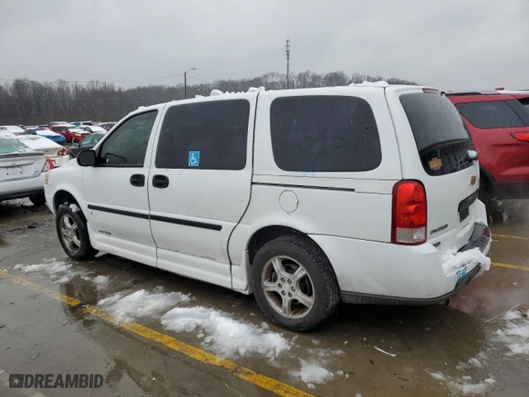 2008 Chevrolet Uplander LS Fleet with VIN 1GBDV13W18D138776, listed as a Copart auction lot 44693645 with NaN miles and Salvage Title. Bid and sale history available at carsss.com. Image 2.