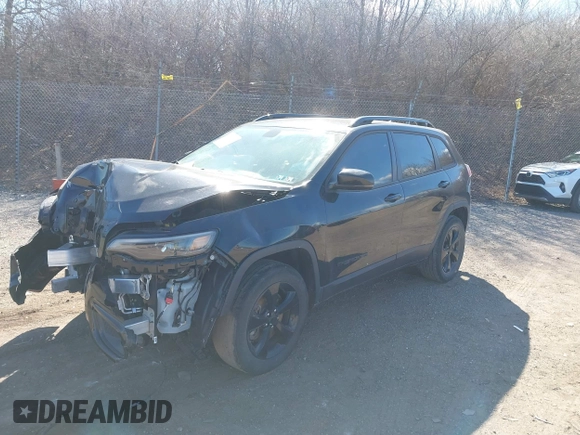 2020 Jeep Cherokee Altitude with VIN 1C4PJMLN5LD550821, listed as a IAAI auction lot 41624769 with 51,803 mi miles. Bid and sale history available at carsss.com. Image 19.