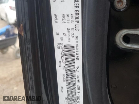 2013 Ram 1500 Sport with VIN 1C6RR7HT3DS516603, listed as a Copart auction lot 80081284 with 98,452 mi miles and Salvage title. Bid and sale history available at DreamBid. Image 12.