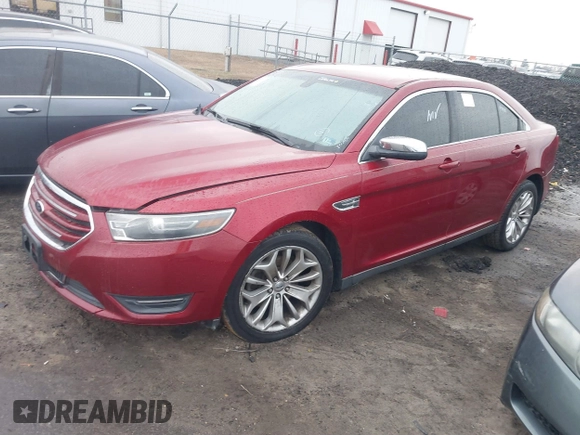2015 Ford Taurus Limited with VIN 1FAHP2F84FG102494, listed as a IAAI auction lot 41433428 with 1 mi miles. Bid and sale history available at carsss.com. Image 2.