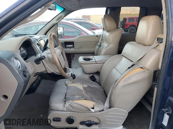 2007 Ford F-150 XLT with VIN 1FTPX12587FA77795, listed as a Copart auction lot 81786534 with 191,340 mi miles and Salvage Title. Bid and sale history available at carsss.com. Image 7.