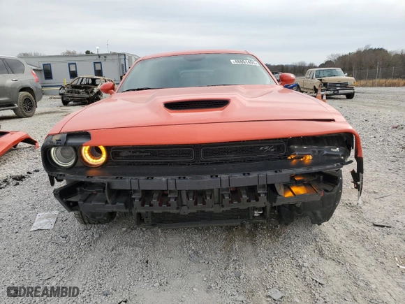 2023 Dodge Challenger R/T with VIN 2C3CDZBTXPH689231, listed as a Copart auction lot 48801405 with 9,386 mi miles and Salvage Title. Bid and sale history available at carsss.com. Image 5.