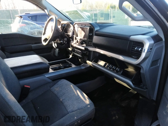 2021 Ford F-150 XL with VIN 1FTEX1EP9MKD20845, listed as a IAAI auction lot 36205781 with 27,824 mi miles and . Bid and sale history available at DreamBid. Image 5.