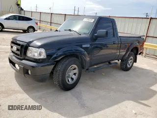 2007 Ford Ranger XL with VIN 1FTYR10U97PA43321, listed as a Copart auction lot 57209235 with 176,323 mi miles and Salvage title. Bid and sale history available at DreamBid. Image 1.