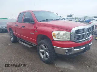 2008 Dodge 1500 SLT with VIN 1D7HU18268S601342, listed as a IAAI auction lot 41930805 with 103,741 mi miles and . Bid and sale history available at DreamBid. Image 1.