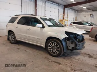 2014 GMC Acadia Denali with VIN 1GKKVTKD1EJ351419, listed as a IAAI auction lot 41728881 with 245,672 mi miles and . Bid and sale history available at carsss.com. Image 1.