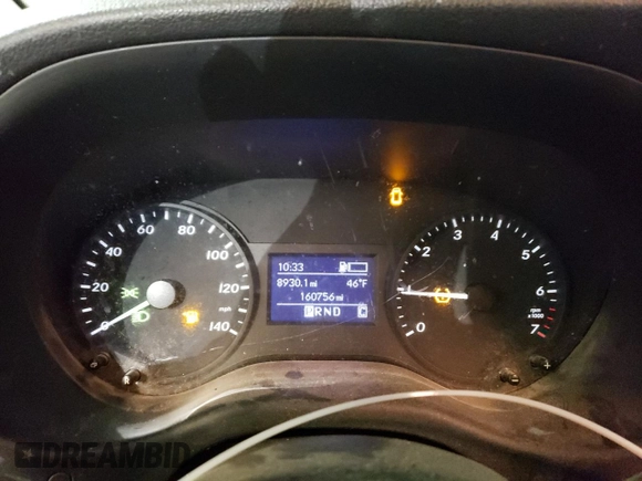 2017 Mercedes-Benz Metris Cargo with VIN WD3PG2EA6H3215443, listed as a Copart auction lot 48346215 with 160,756 mi miles and Salvage Title. Bid and sale history available at carsss.com. Image 9.