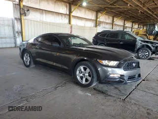 2017 Ford Mustang V6 with VIN 1FA6P8AMXH5316967, listed as a Copart auction lot 53570965 with 118,579 mi miles and Salvage title. Bid and sale history available at DreamBid. Image 4.