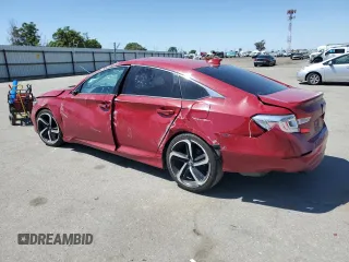 2020 Honda Accord Sport with VIN 1HGCV1F32LA095991, listed as a Copart auction lot 55431085 with 94,532 mi miles and Clean title. Bid and sale history available at DreamBid. Image 2.