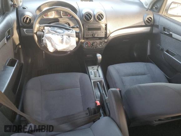 2008 Chevrolet Aveo LS with VIN KL1TD56688B280980, listed as a Copart auction lot 51821655 with 133,828 mi miles and Salvage Title. Bid and sale history available at carsss.com. Image 8.