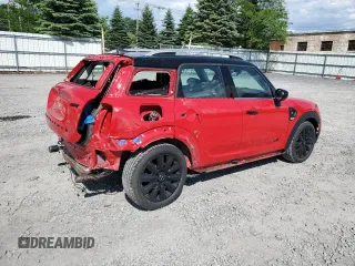 2023 MINI Countryman Cooper S with VIN WMZ83BR01P3P85128, listed as a Copart auction lot 60644995 with 59,208 mi miles and Salvage title. Bid and sale history available at DreamBid. Image 3.