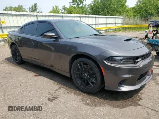 2020 Dodge Charger Scat Pack Widebody z VIN 2C3CDXGJ7LH204436, wystawiony jako Copart lot #59537445 z przebiegiem 15 215 mil mil oraz Czysty tytuł • Clean title. Historia ofert i sprzedaży dostępna na DreamBid. Obrazek 4.