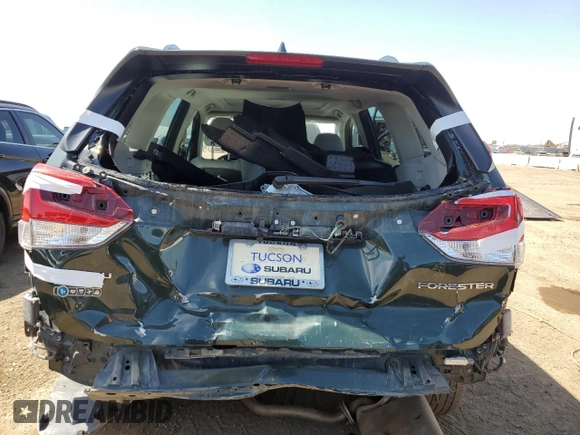 2022 Subaru Forester Premium with VIN JF2SKAEC8NH441607, listed as a Copart auction lot 52651735 with 31,761 mi miles and Salvage title. Bid and sale history available at DreamBid. Image 6.