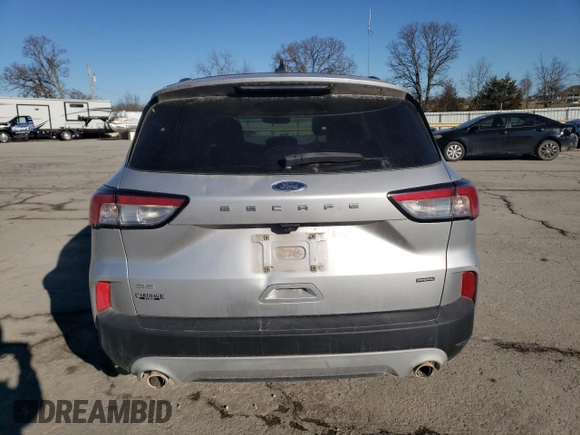 2020 Ford Escape SE Sport Hybrid with VIN 1FMCU0BZXLUB75278, listed as a Copart auction lot 46515075 with 32,263 mi miles and Salvage Title. Bid and sale history available at DreamBid. Image 6.