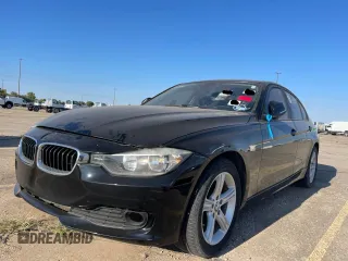 2015 BMW 3 Series 320i with VIN WBA3B1C5XFP681351, listed as a Copart auction lot 54109605 with 53,948 mi miles and Clean Title. Bid and sale history available at carsss.com. Image 2.