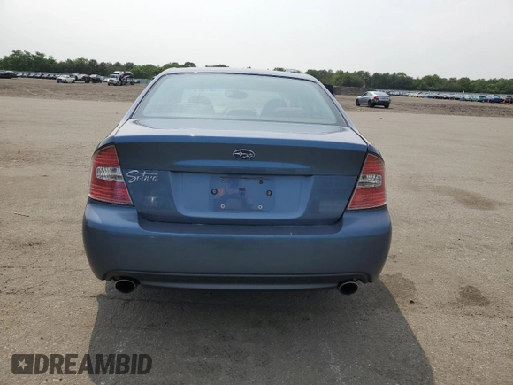 2005 Subaru Legacy GT with VIN 4S3BL686754215516, listed as a Copart auction lot 59576875 with 120,812 mi miles and Salvage title. Bid and sale history available at DreamBid. Image 7.