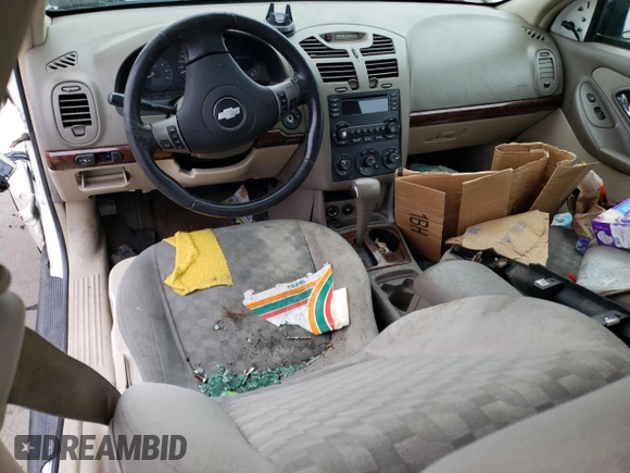 2005 Chevrolet Malibu Maxx LS z VIN 1G1ZT64885F214734, wystawiony jako Copart lot #52039325 z przebiegiem Nie podano mil oraz Szkoda całkowita • Salvage title. Historia ofert i sprzedaży dostępna na DreamBid. Obrazek 8.