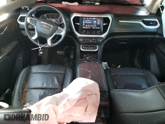 2022 GMC Acadia SLT z VIN 1GKKNML49NZ181042, wystawiony jako Copart lot #44181015 z przebiegiem 54 972 mil mil oraz Szkoda całkowita • Salvage title. Historia ofert i sprzedaży dostępna na DreamBid. Obrazek 8.