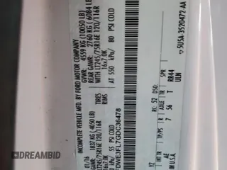 2016 Ford Econoline Commercial z VIN 1FDWE3FL7GDC36478, wystawiony jako Copart lot #86727284 z przebiegiem Nie podano mil oraz Szkoda całkowita • Salvage title. Historia ofert i sprzedaży dostępna na DreamBid. Obrazek 12.