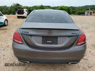 2016 Mercedes-Benz C 300 with VIN WDDWF4JB1GR166264, listed as a Copart auction lot 57411775 with 72,401 mi miles and Salvage title. Bid and sale history available at DreamBid. Image 6.