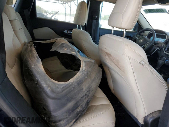 2016 Jeep Cherokee Sport with VIN 1C4PJLAS7GW208431, listed as a Copart auction lot 77317254 with 125,627 mi miles and Salvage title. Bid and sale history available at DreamBid. Image 11.
