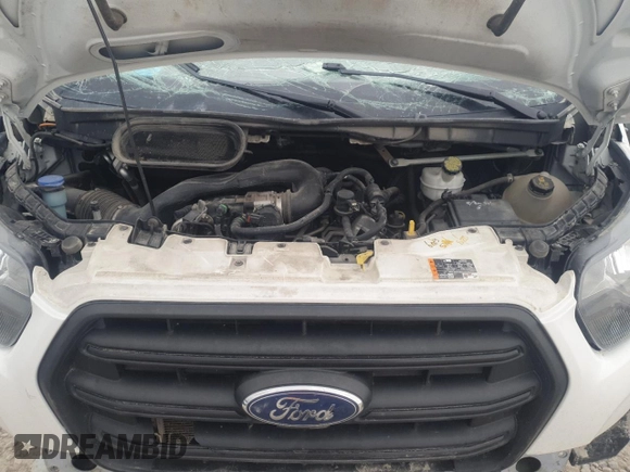 2020 Ford Transit Cargo with VIN 1FTBR2C85LKA31278, listed as a Copart auction lot 54400815 with 133,937 mi miles and Salvage title. Bid and sale history available at DreamBid. Image 12.