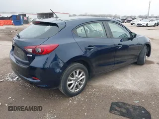 2017 Mazda 3 Sport with VIN 3MZBN1K76HM154454, listed as a IAAI auction lot 41710612 with Not Provided miles and . Bid and sale history available at DreamBid. Image 4.