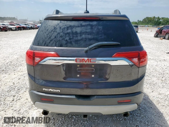 2017 GMC Acadia SLT with VIN 1GKKNMLS1HZ254410, listed as a Copart auction lot 58330625 with 195,027 mi miles and Salvage title. Bid and sale history available at DreamBid. Image 6.