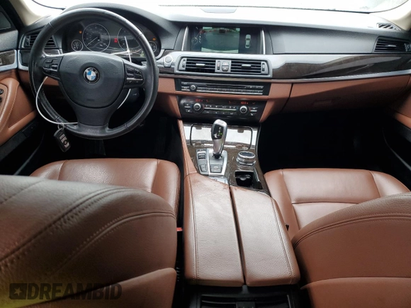 2014 BMW 5 Series 535d xDrive with VIN WBAFV3C52ED684275, listed as a Copart auction lot 58076785 with 90,395 mi miles and Salvage title. Bid and sale history available at DreamBid. Image 8.