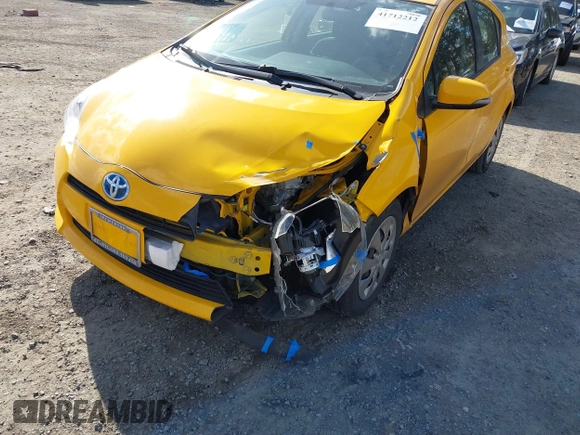 2014 Toyota Prius One with VIN JTDKDTB33E1079493, listed as a IAAI auction lot 41712212 with 110,309 mi miles and . Bid and sale history available at DreamBid. Image 6.
