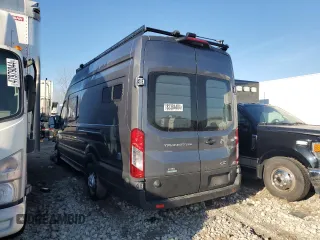 2023 Ford Transit with VIN 1FTBR3UG2PKA02239, listed as a Copart auction lot 82384484 with Not provided miles and Salvage title. Bid and sale history available at DreamBid. Image 2.