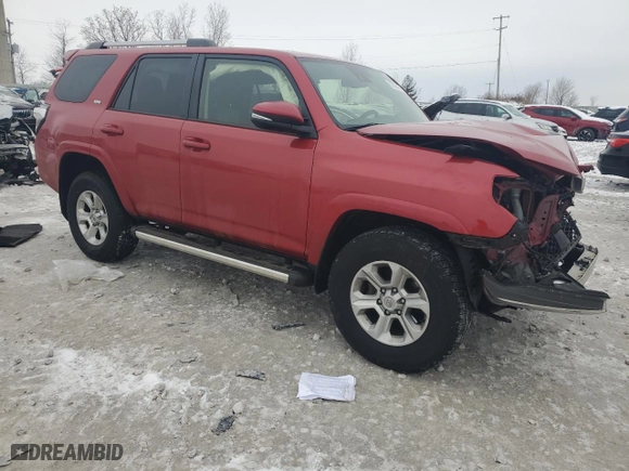 2022 Toyota 4Runner SR5 Premium with VIN JTENU5JR1N6013456, listed as a Copart auction lot 83526424 with 0 mi miles and Salvage Title. Bid and sale history available at carsss.com. Image 4.