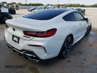2019 BMW 8 Series M850i xDrive with VIN WBABC4C55KBJ35736, listed as a Copart auction lot 59875482 with 0 mi miles. Bid and sale history available at carsss.com. Image 4.