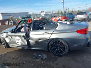 2019 BMW M5 Competition with VIN WBSJF0C58KB285959, listed as a IAAI auction lot 41867705 with 0 mi miles. Bid and sale history available at carsss.com. Image 14.