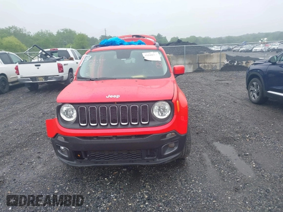 2017 Jeep Renegade Latitude z VIN ZACCJBBB5HPF98077, wystawiony jako IAAI lot #42323925 z przebiegiem 78 893 mil mil oraz . Historia ofert i sprzedaży dostępna na DreamBid. Obrazek 12.
