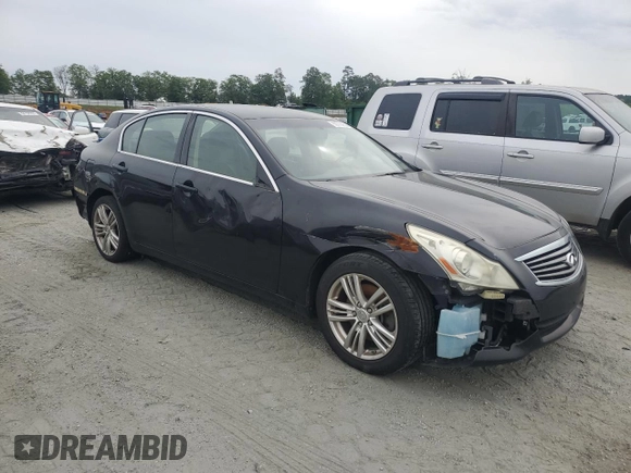 2011 Infiniti G25 Journey z VIN JN1DV6AP9BM604274, wystawiony jako Copart lot #55706665 z przebiegiem 150 703 mil mil oraz Szkoda całkowita • Salvage title. Historia ofert i sprzedaży dostępna na DreamBid. Obrazek 4.