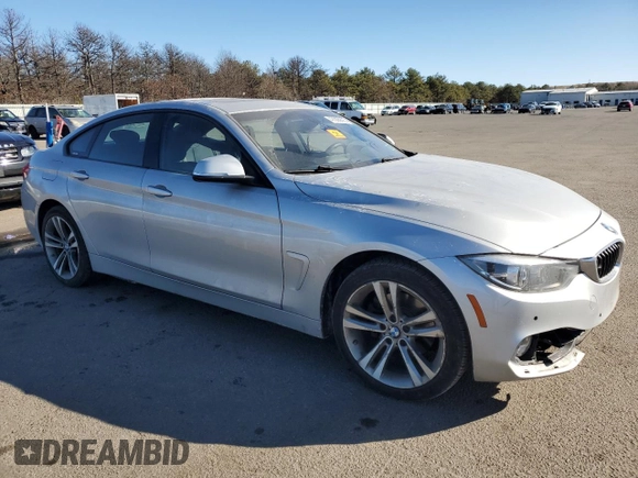 2018 BMW 4 Series 430i xDrive z VIN WBA4J3C56JBL03326, wystawiony jako Copart lot #47006805 z przebiegiem 82 139 mil mil oraz Nie do naprawy • Non repairable. Historia ofert i sprzedaży dostępna na DreamBid. Obrazek 4.