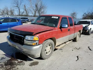 2002 GMC Sierra 1500 SLE z VIN 2GTEC19T521125986, wystawiony jako Copart lot #48517495 z przebiegiem Nie podano mil oraz Szkoda całkowita • Salvage title. Historia ofert i sprzedaży dostępna na DreamBid. Obrazek 1.