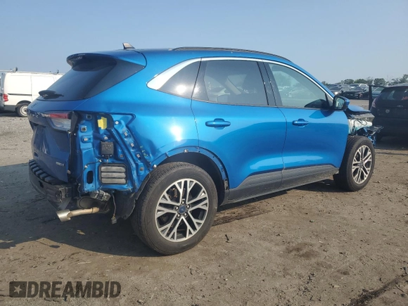 2020 Ford Escape SEL with VIN 1FMCU9H68LUC23846, listed as a Copart auction lot 59580265 with 131,290 mi miles and Salvage title. Bid and sale history available at DreamBid. Image 3.